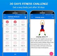 30 Day Home Workouts screenshot 2