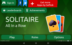 All In a Row Solitaire screenshot 5