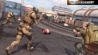 Sân chơi Commando quân đội: Trò chơi hành động screenshot 0