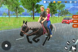 Offroad Horse Taxi Driver Sim screenshot 8