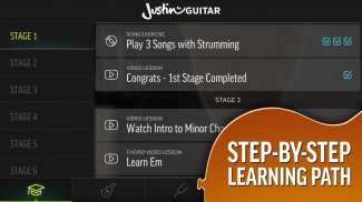 Justin Guitar Lessons & Songs screenshot 3