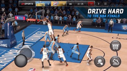 nba live mobile basketball screenshot 1