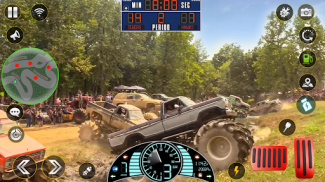 Mud Truck Drag Racing Games screenshot 1