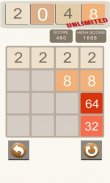 2048 Unlimited Puzzle screenshot 1