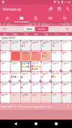 WomanLog Period Calendar screenshot 3
