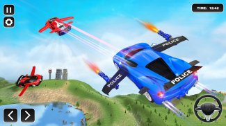 Flying Cars: Police Car Games screenshot 1