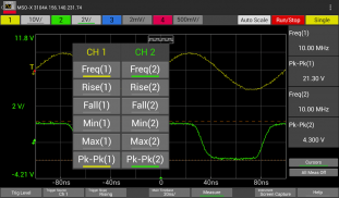 Keysight Oscilloscope Mobile screenshot 2