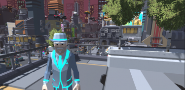 Cyber Punk Dude Theft Open World Sandbox Simulator screenshot 0