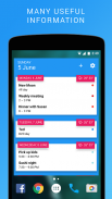 Calendar Widget: Agenda screenshot 4