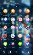 Drop Rain Parallax Go Launcher Theme screenshot 1