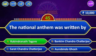 KBC 2021 - Crorepati Quiz 2021 - Millionaire game screenshot 2