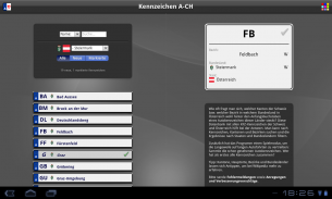 Car Plates A-CH Lite screenshot 12