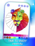 Poly Art Puzzle Coloring Book screenshot 1