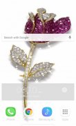 Diamond Purple Flower LWP screenshot 1