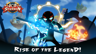 God Stickman: Battle of Warriors - Fighting games screenshot 3