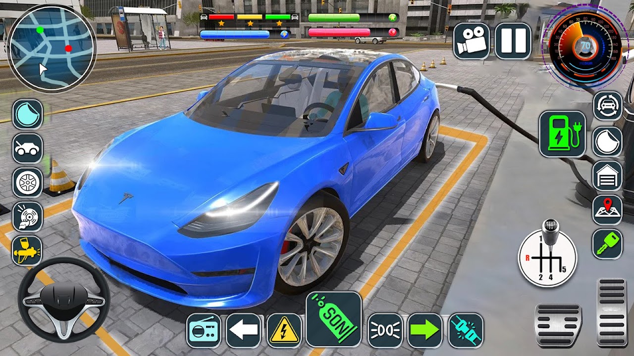 Tesla Car Game & Electric Car - Загрузить APK для Android | Aptoide