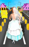 Bride Run Escape Running Games screenshot 1