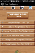 Weight Loss Diet Tips screenshot 3
