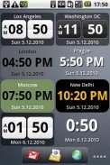 World Clock Widget Pro screenshot 2
