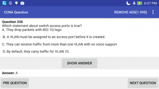 CCNA Question & Answer screenshot 3