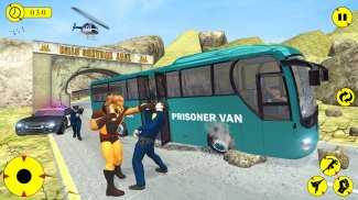 Lion Prison Escape Crime Shoot screenshot 3