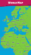 所有国家/地区 - 世界地图 screenshot 1