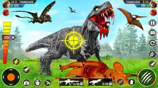 Wild Dinosaur Hunting Gun Game screenshot 3