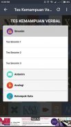 Soal TPA Tes Potensi Akademik Lengkap screenshot 0