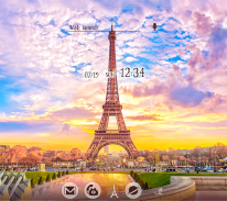 Parisian Twilight Theme screenshot 1
