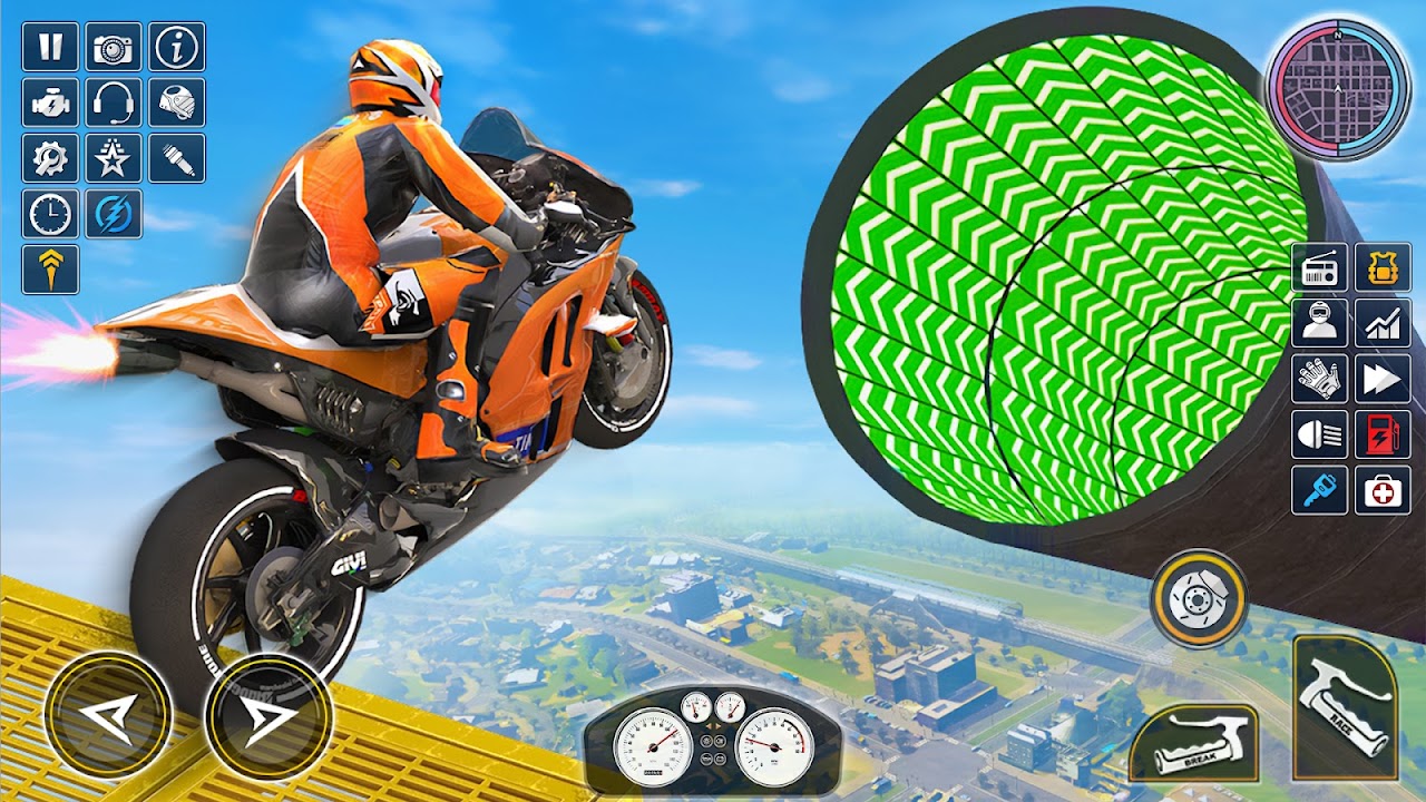 Jogos de mega rampa Impossible Tracks Stunt Bike - Download do APK para  Android