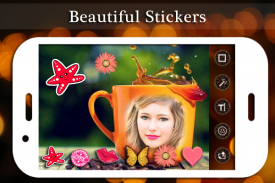 Hot Coffee Mug Frames screenshot 1
