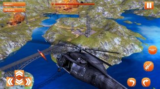 Gunship Battle Strike Navy Helicopter Shooting 3d screenshot 2