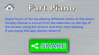 Fart Sounds - Farting Piano screenshot 1