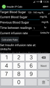 Insulin IP Calc screenshot 1