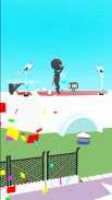 Epic Stickman Race 3D screenshot 1