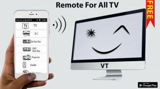 Universal Remote Control - Remote for All TV & DVD screenshot 0