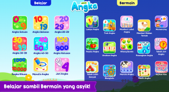 Belajar Angka + Suara screenshot 0