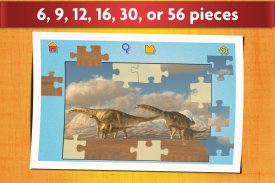 Dinosaurs Jigsaw Puzzles Game - Kids & Adults screenshot 2