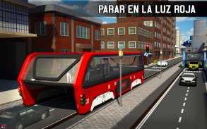 Elevada autobús Simulador 3D: Futuristic Bus 2018 screenshot 10