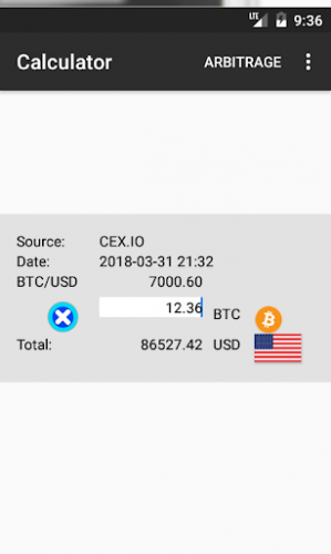 Cryptocurrency Table screenshot 3
