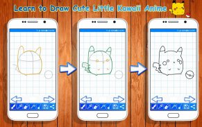 Learn to Draw Kawaii Anime screenshot 4
