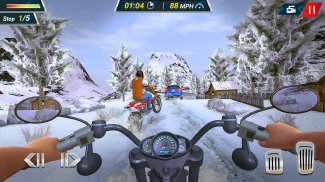 Snow Motorbike Racing 2019 Free screenshot 0