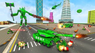 Army Tank Robot Transform Game screenshot 3