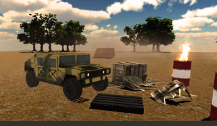 4x4 Off Road Army Jeep Stunts screenshot 8