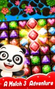 Panda Gems - Jewels Match 3 Games Puzzle screenshot 4