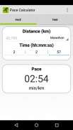 Pace Calculator screenshot 1