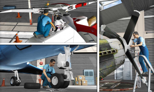 Air plane Mechanic Workshop Garage Simulator 2018 screenshot 3