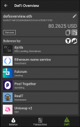 DeFi Overview screenshot 1