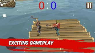 Puppet Fighter: 2 Игрока Рэгдолл Аркада screenshot 0