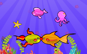 Fun Game-Fish Love Kiss screenshot 1